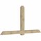 Ekena Millwork Eugene Rough Sawn Timber Gable Bracket, Douglas Fir, 108"W x 54"H x 6"D x 6"F, 12/12 Pitch GBW108X54X0606EUG00RDF - alternate 2